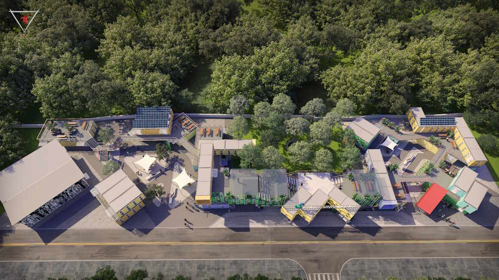 Educational Institutions Arial view